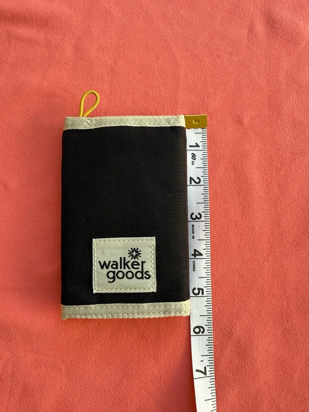 Walker Family Goods Wylie Wallet in Black